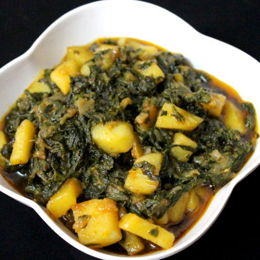 Saag Aloo
