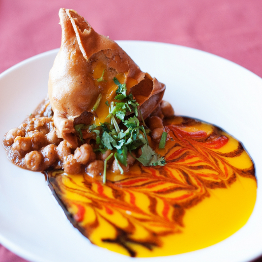 Samosa Chaat